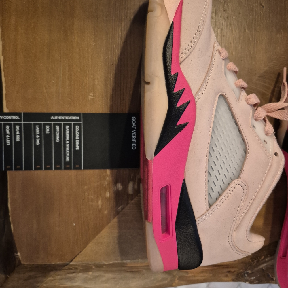 Jordan Athletic Shoes in Pink and Black